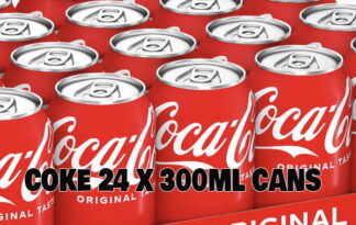 COKE 24 X 300ML CANS